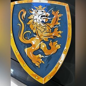 Liontouch Noble Knight Shield, Blue/Large from Disney World